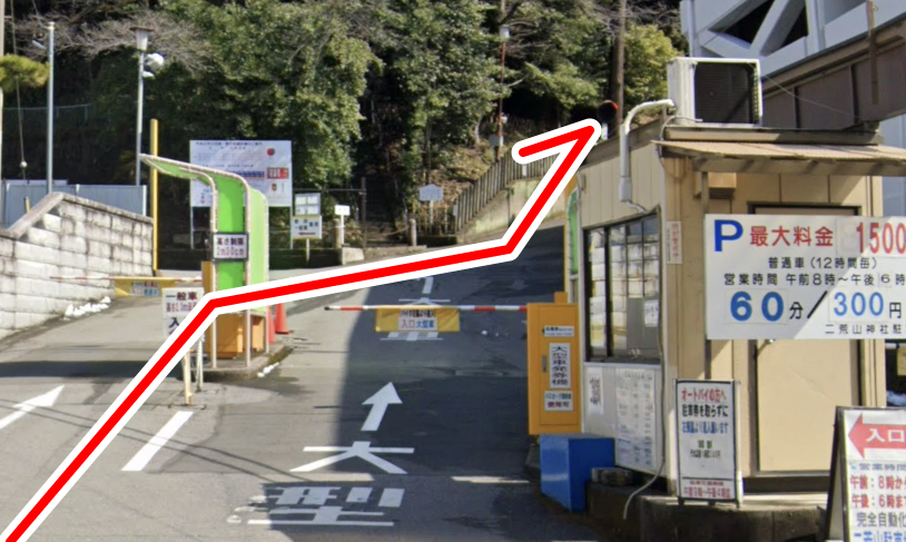 二荒テラス駐車場